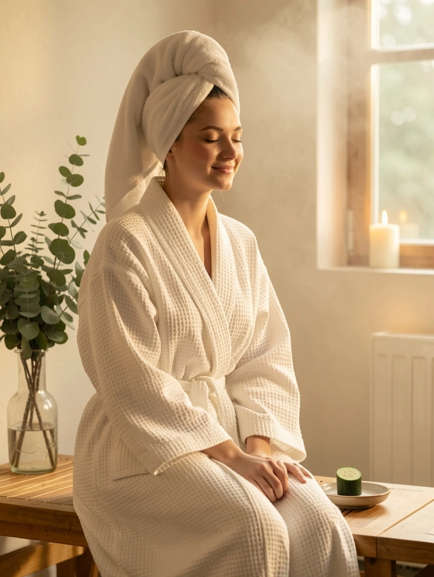 A calm spa morning
