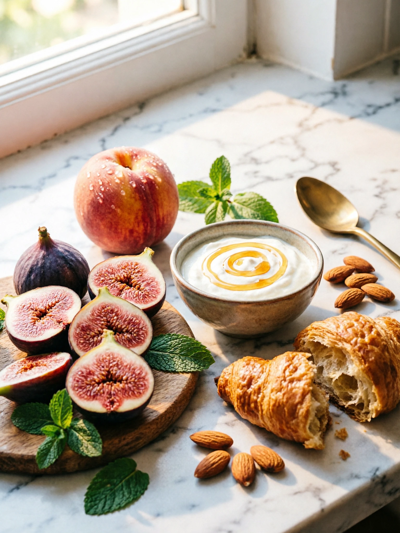 A Mediterranean breakfast